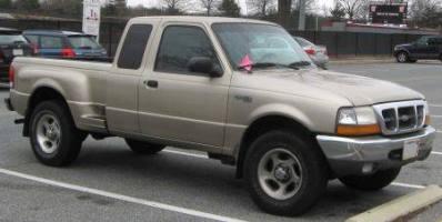 2002 Ford Ranger Extended Cab (4 doors)