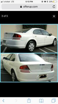 2002 Dodge Stratus Sedan Redlands CA 2002 Dodge Stratus Sedan Redlands CA