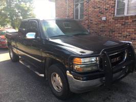 2001 GMC New Sierra Extended Cab (4 doors)