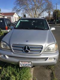2004 Mercedes-Benz ML Vallejo CA 2004 Mercedes-Benz ML Vallejo CA