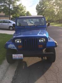 1995 Jeep Wrangler / YJ Collinsville IL 1995 Jeep Wrangler / YJ Collinsville IL