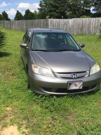 2005 Honda Civic Sedan Sanford NC 2005 Honda Civic Sedan Sanford NC