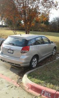 2004 Toyota Corolla Matrix Lewisville TX 2004 Toyota Corolla Matrix Lewisville TX