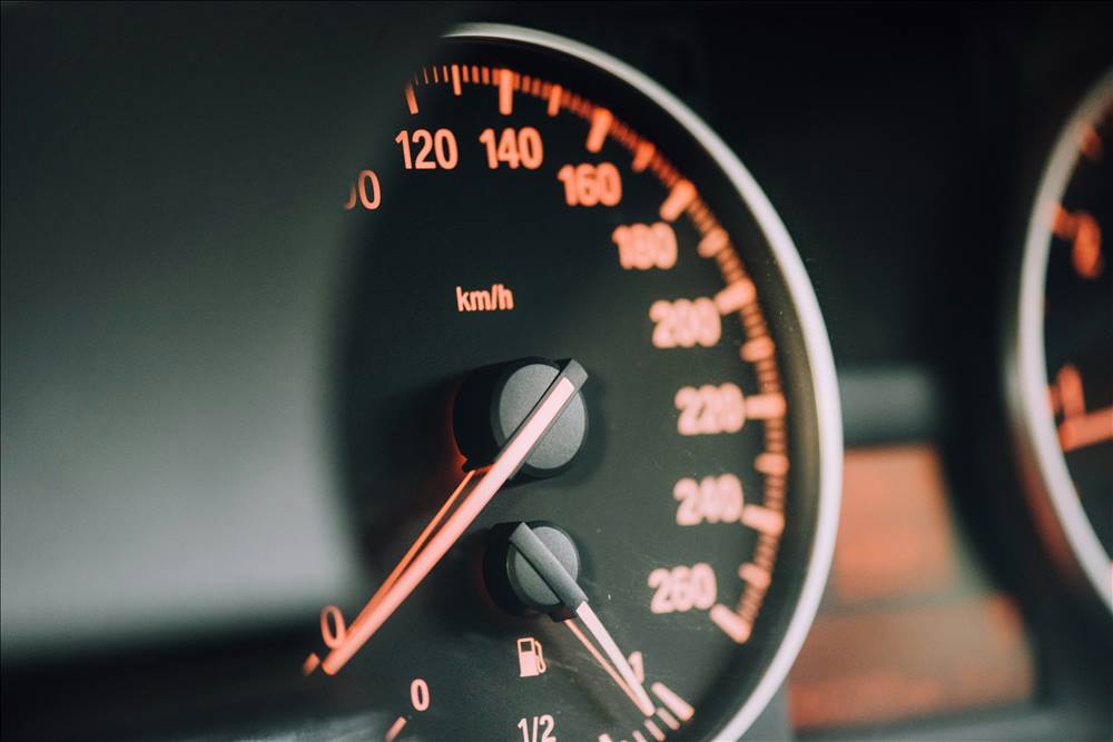 vehicle speedometer